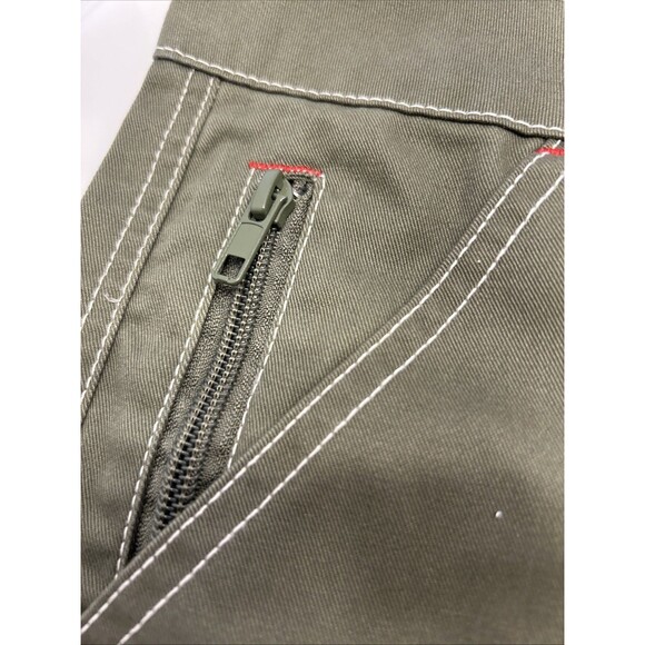 True Religion Cargo Shorts Knee Length Kalamata Green SZ 34 Men New w/Tags - Picture 4 of 7